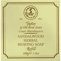 Los mejores  - Taylor of Old Bond Street Jabón afeitar Sándalo Taylor of Old Bond Street Recambio 100gr 400 g